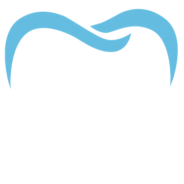 Carmarthen Dental Centre white and blue logo